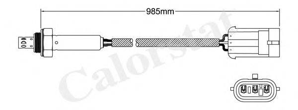 Лямбда-зонд CALORSTAT by Vernet LS130269