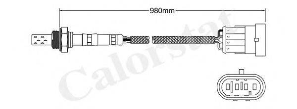 Лямбда-зонд CALORSTAT by Vernet LS140605