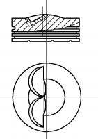 Поршень NÜRAL 87-203100-00