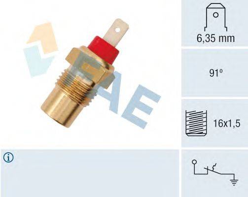 термовыключатель, сигнальная лампа охлаждающей жидкости FAE 35101