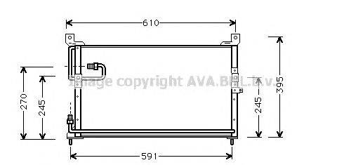 Конденсатор, кондиционер AVA QUALITY COOLING HD5097