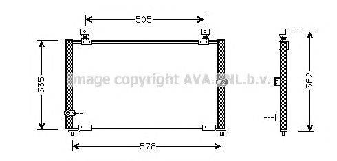 Конденсатор, кондиционер AVA QUALITY COOLING HD5108