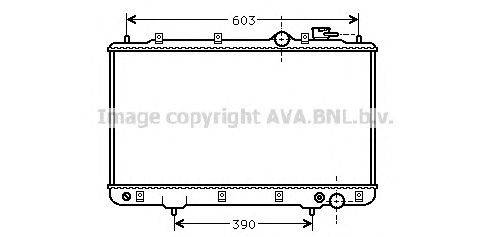 Радиатор, охлаждение двигателя AVA QUALITY COOLING HY2031