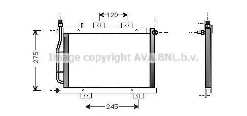 Конденсатор, кондиционер AVA QUALITY COOLING MT5108