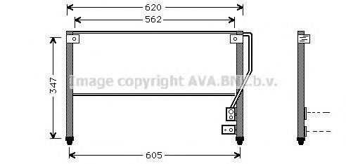 Конденсатор, кондиционер AVA QUALITY COOLING MZ5130