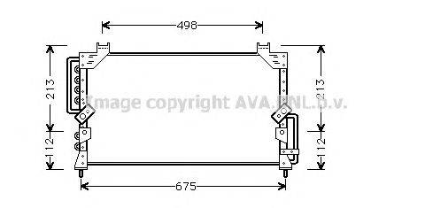 Конденсатор, кондиционер AVA QUALITY COOLING TO5191