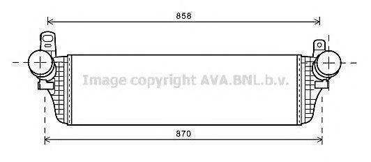 Интеркулер AVA QUALITY COOLING VW4313