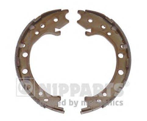Комплект тормозных колодок, стояночная тормозная система NIPPARTS N3504025