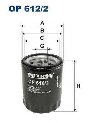 FILTRON (НОМЕР: OP616/2) Масляный фильтр