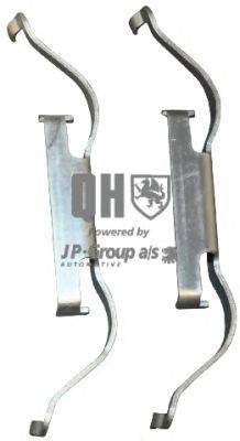 Комплектующие, колодки дискового тормоза JP GROUP BFK915