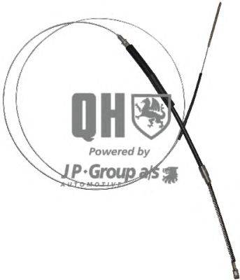 Трос, стояночная тормозная система JP GROUP BC877