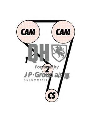 Комплект ремня ГРМ JP GROUP QBK751