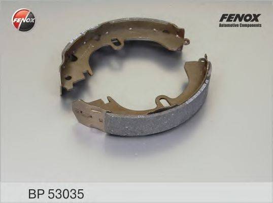 Комплект тормозных колодок FENOX BP53035