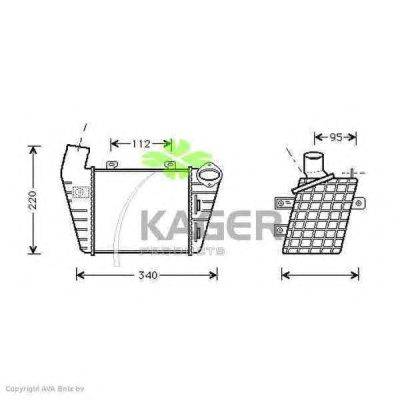 Интеркулер KAGER 313993