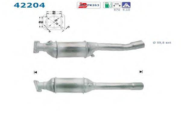 Катализатор AS 42204