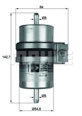 Топливный фильтр MAHLE ORIGINAL KLH 29/1