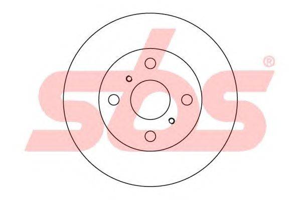 Тормозной диск sbs 1815204526