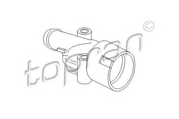 Фланец охлаждающей жидкости TOPRAN 107 921