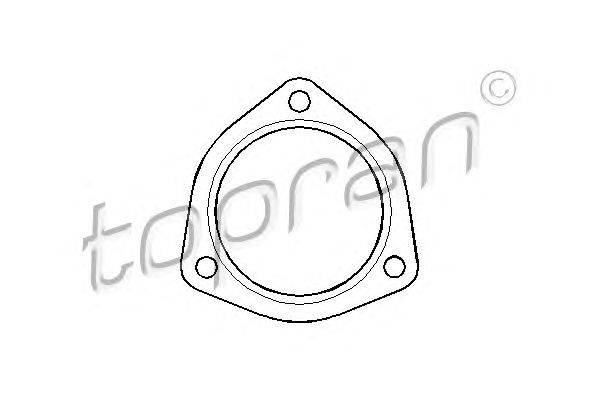 Прокладка, труба выхлопного газа TOPRAN 107206
