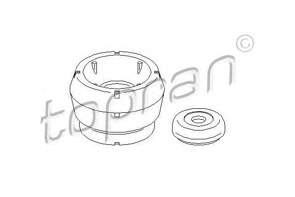 Опора стойки амортизатора TOPRAN 108 561