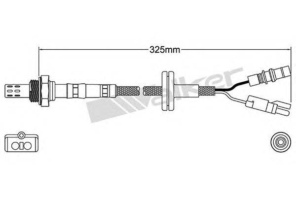 Лямбда-зонд WALKER PRODUCTS 250-23067