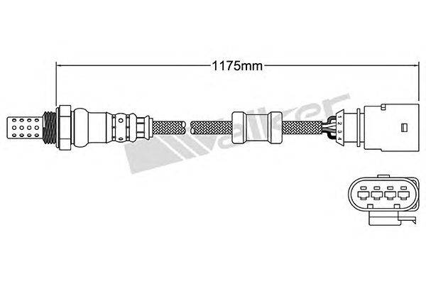 Лямбда-зонд WALKER PRODUCTS 250-24762