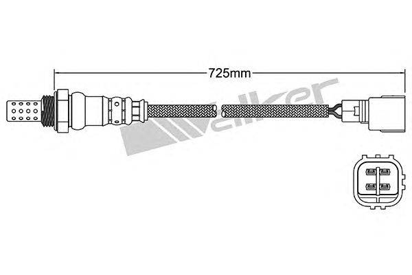 Лямбда-зонд WALKER PRODUCTS 250-24874