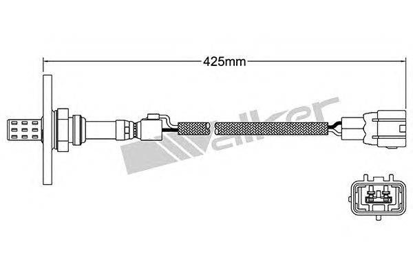 Лямбда-зонд WALKER PRODUCTS 250-22052