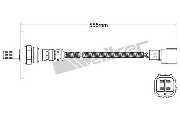 Лямбда-зонд WALKER PRODUCTS 25024153