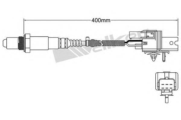 Лямбда-зонд WALKER PRODUCTS 250-25023