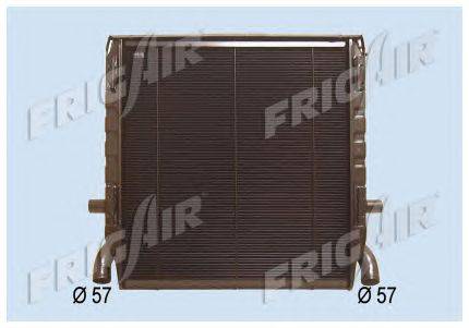 Радиатор, охлаждение двигателя FRIGAIR 02222001