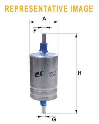 WIX FILTERS (НОМЕР: WF8101) Топливный фильтр
