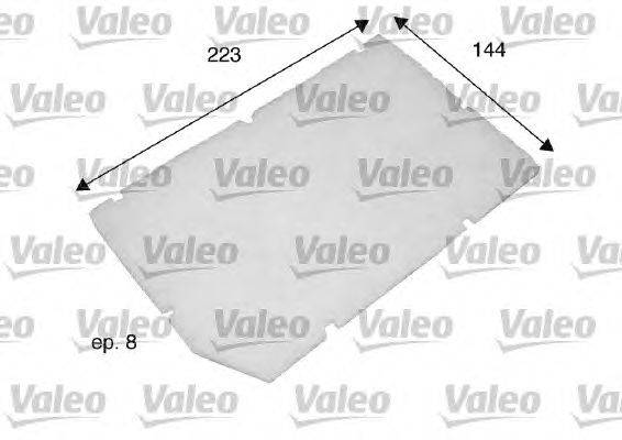 Фильтр, воздух во внутренном пространстве VALEO 698797