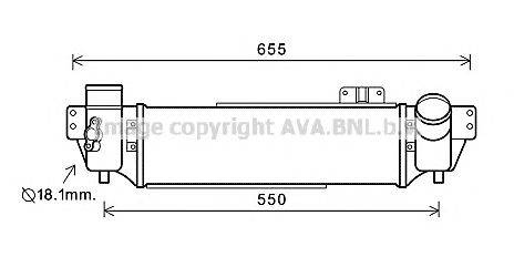 Интеркулер PRASCO KA4209
