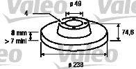 Тормозной диск LUCAS ELECTRICAL 6027064
