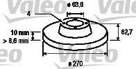 Тормозной диск LUCAS ELECTRICAL 6026474