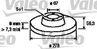 Тормозной диск LUCAS ELECTRICAL 6025634