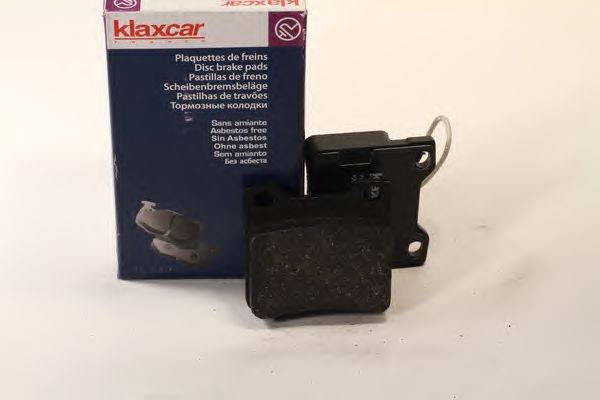Комплект тормозных колодок, дисковый тормоз KLAXCAR FRANCE 24826z
