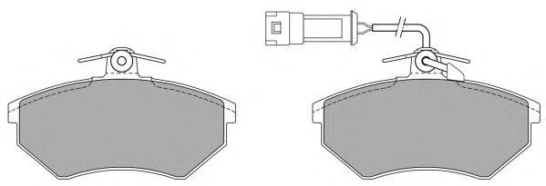 Комплект тормозных колодок, дисковый тормоз FREMAX FBP-0446