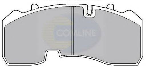 Комплект тормозных колодок, дисковый тормоз COMLINE CBP9061K