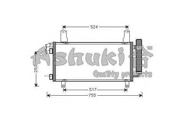Конденсатор, кондиционер ASHUKI M981-07