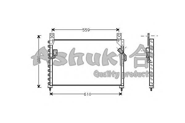 Конденсатор, кондиционер ASHUKI M981-10