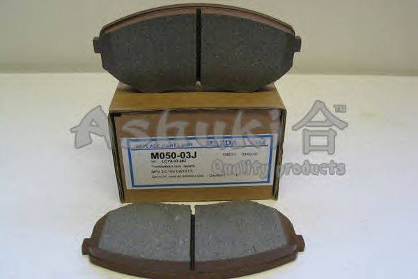 Комплект тормозных колодок, дисковый тормоз ASHUKI M050-03J