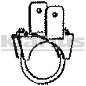 Кронштейн, система выпуска ОГ KLARIUS 430006