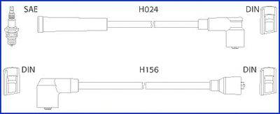 Комплект проводов зажигания HÜCO 134230