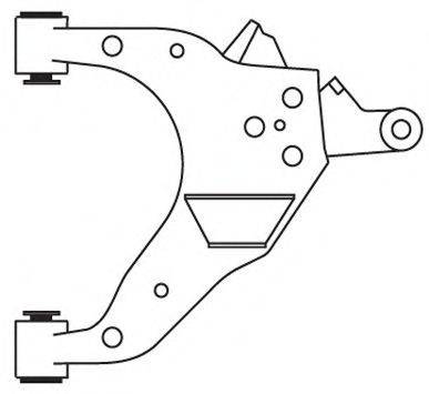 Рычаг независимой подвески колеса, подвеска колеса FRAP 3167