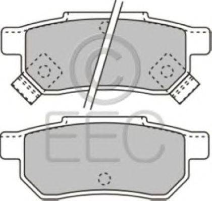 Комплект тормозных колодок, дисковый тормоз EEC BRP0611
