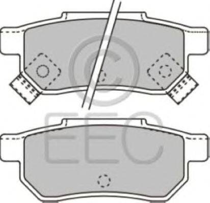 Комплект тормозных колодок, дисковый тормоз EEC BRP0688