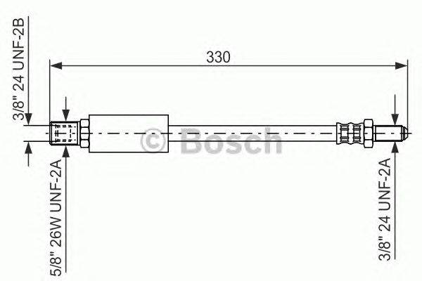 Тормозной шланг BOSCH 1 987 476 473