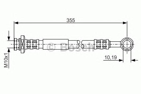 Тормозной шланг LUCAS ELECTRICAL 9004450